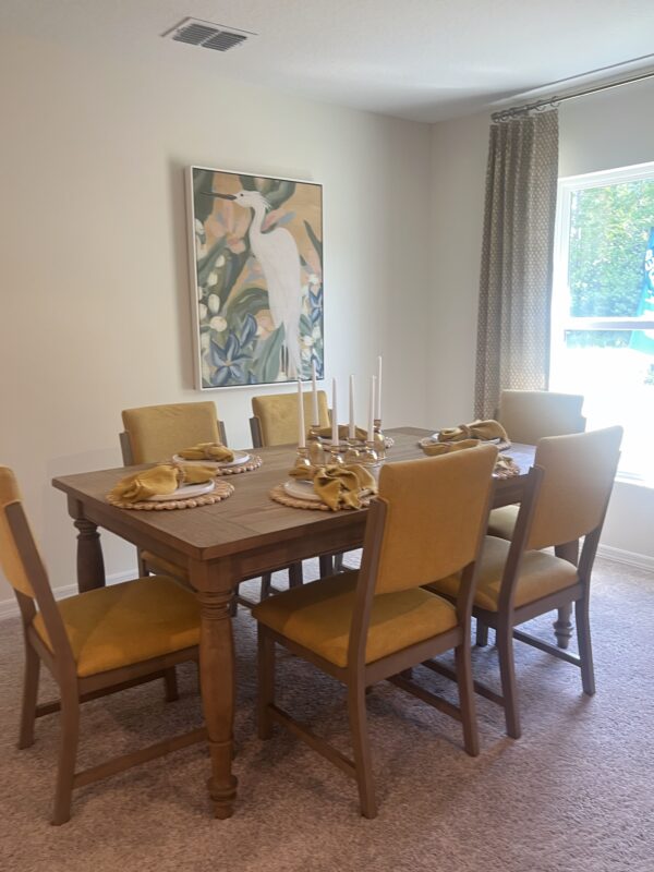 Richmond Cove Palm Bay Holiday Builders Model Home dining room