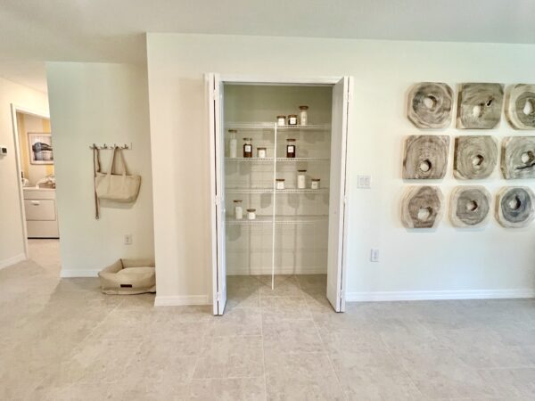 Richmond Cove Palm Bay Holiday Builders Model Home kitchen pantry