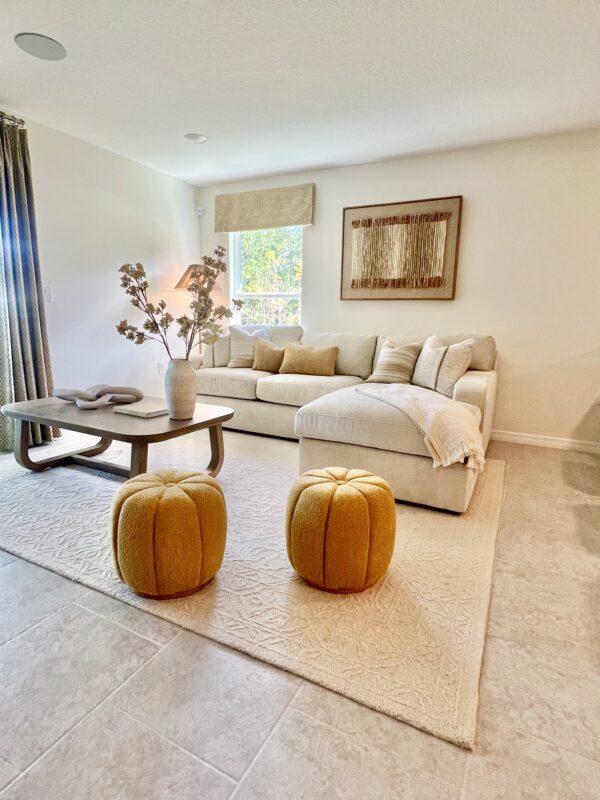 Richmond Cove Palm Bay Holiday Builders Model Home living room