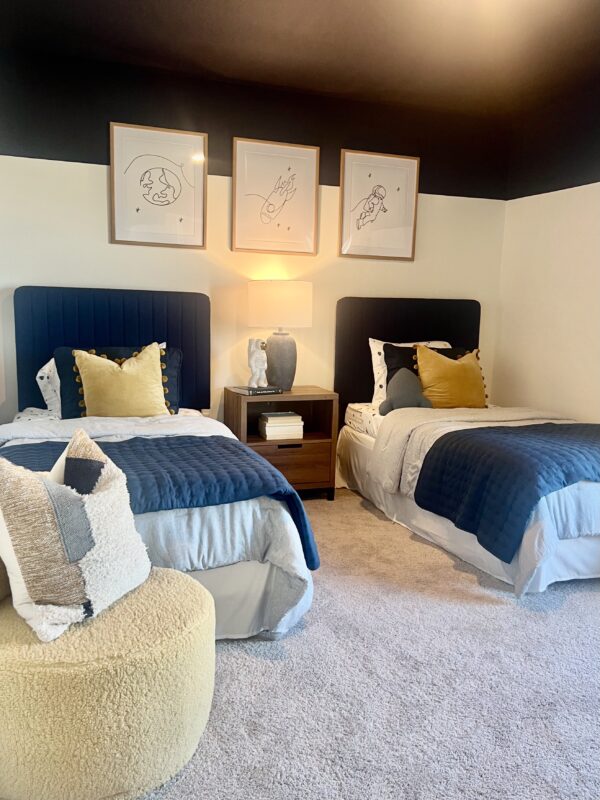 Richmond Cove Palm Bay Holiday Builders Model Home space theme bedroom