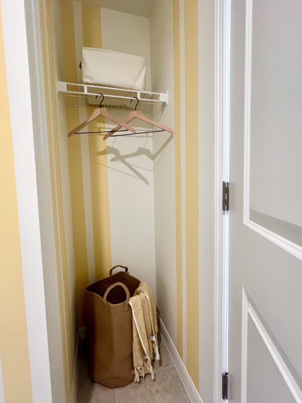 Richmond Cove Palm Bay Holiday Builders Model Home laundry room closet