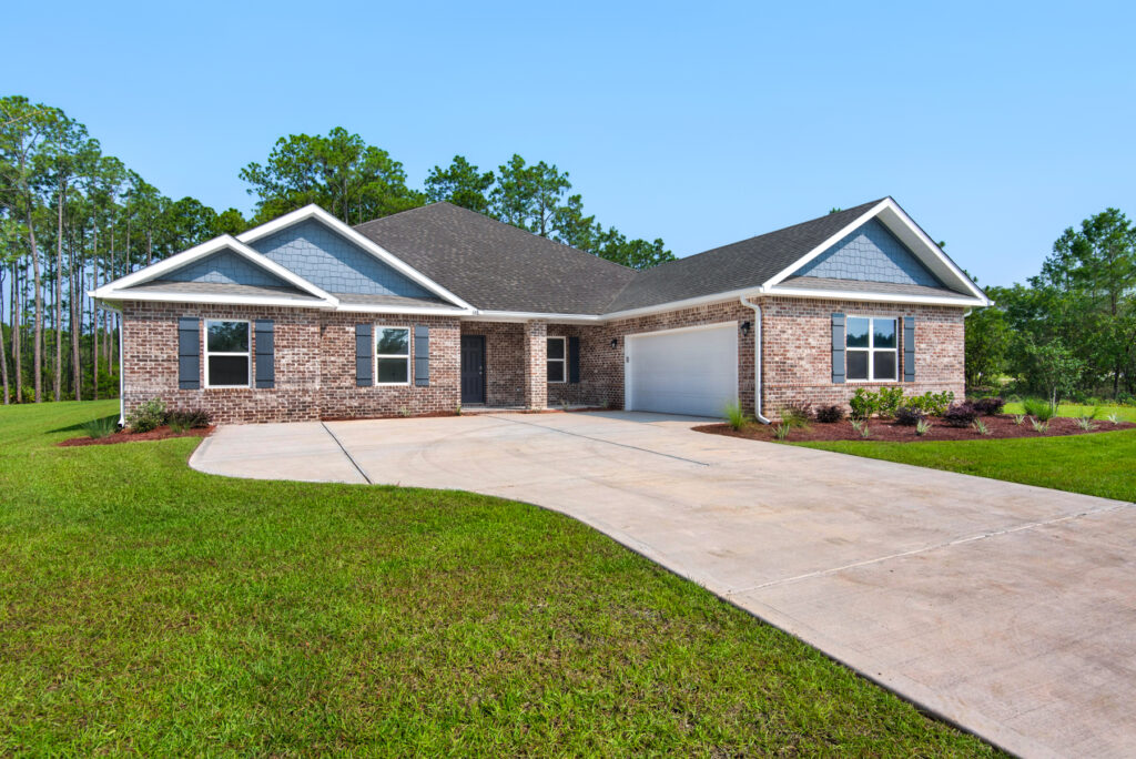 Tour this beautiful new home for sale by Holiday Builders in the gated community of Windswept Estates in Freeport. Move-in ready!