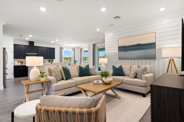 Holiday Builders Sanibel sales center in Spirit of Sebastian.