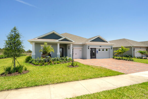 Holiday Builders Sanibel sales center in Spirit of Sebastian.