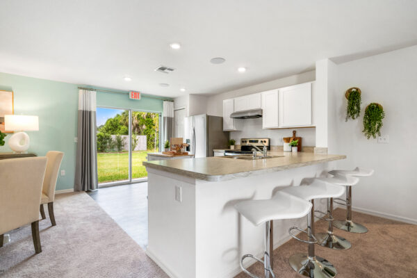 The Bamboo floorplan from the Inspire Collection is the Sales Center in Port St. Lucie.