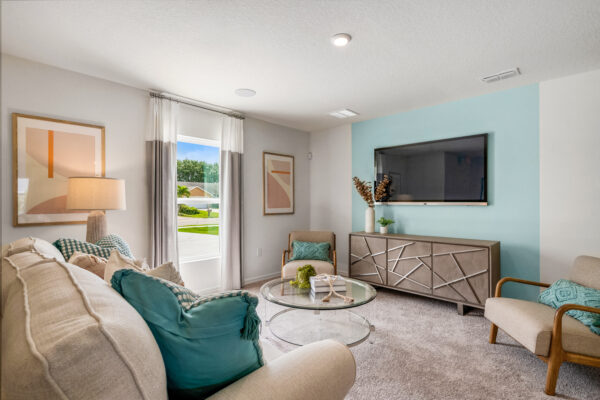 The Bamboo floorplan from the Inspire Collection is the Sales Center in Port St. Lucie.