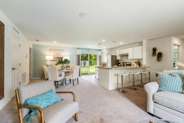 The Bamboo floorplan from the Inspire Collection is the Sales Center in Port St. Lucie.