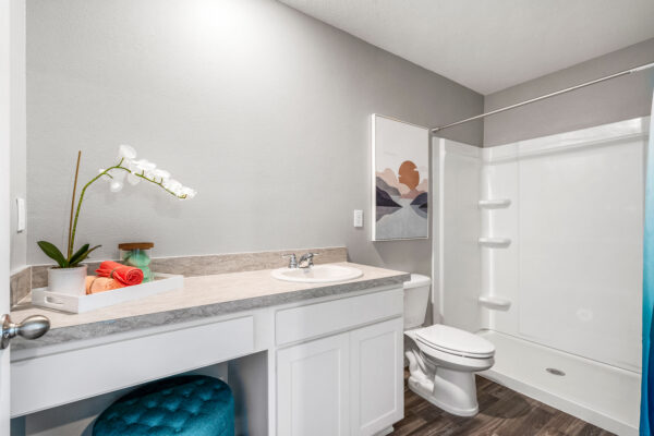 The Bamboo floorplan from the Inspire Collection is the Sales Center in Port St. Lucie.