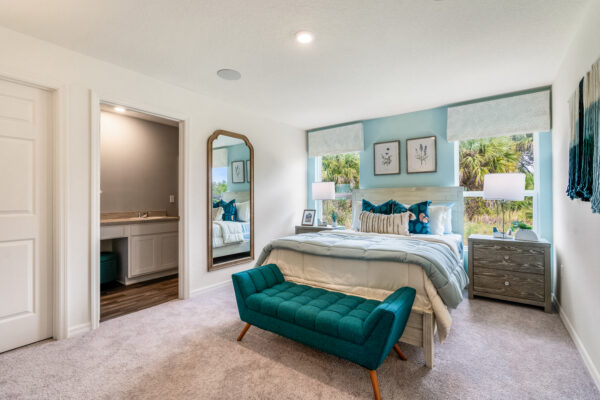 The Bamboo floorplan from the Inspire Collection is the Sales Center in Port St. Lucie.