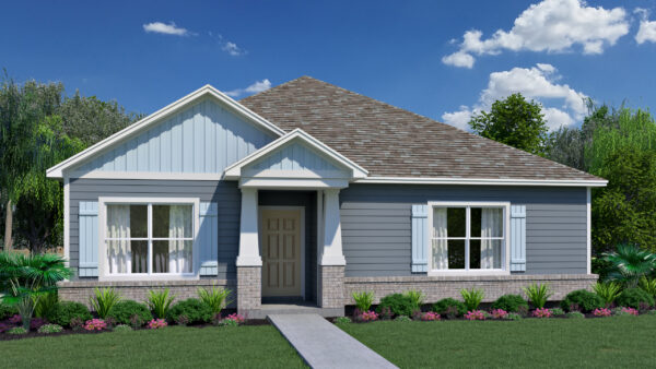 The Bay floorplan from the Cornerstone Collection in the Gulf region