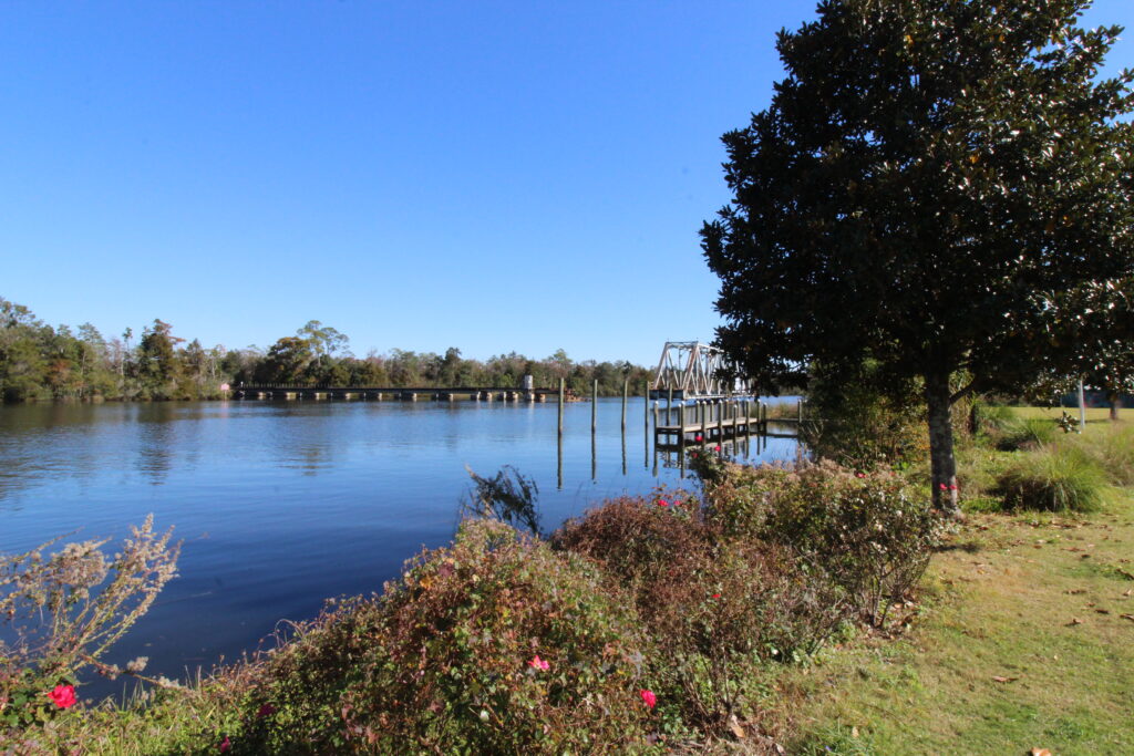 The beautiful Blackwater River in Milton, Florida.