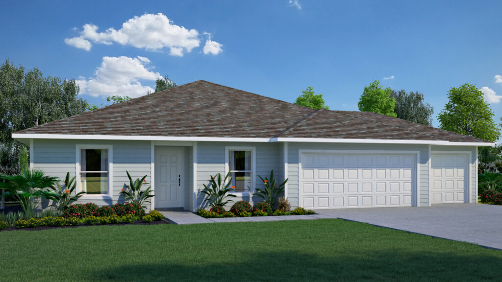 The Bradford floorplan from the Value Collection by Holiday Builders.