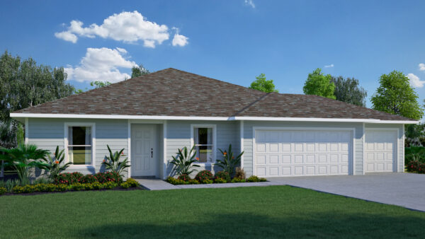 The Bradford floorplan from the Value Collection by Holiday Builders.