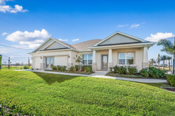 The Captiva model home is the Sales Center for Cape Coral.