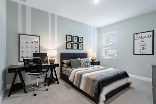 The Charlotte floorplan from the Cornerstone Collection is the Sales Center for Palm Coast.