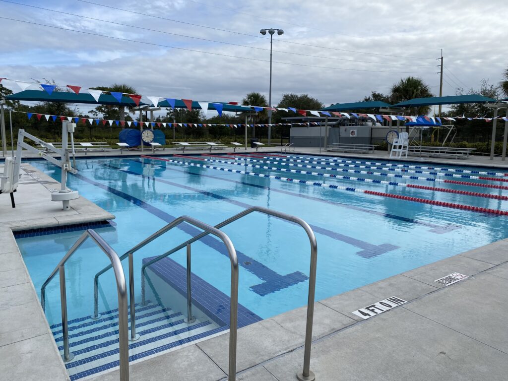 Poinciana community pool.