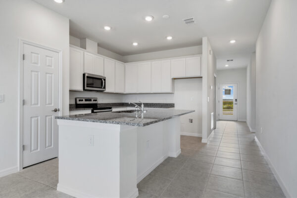 The Dania floorplan in Eden Hills from the Cornerstone Collection by Holiday Builders.