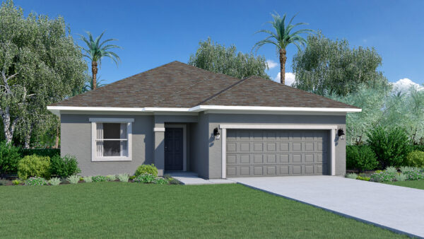 The Dania floorplan from the Cornerstone collection by Holiday Builders