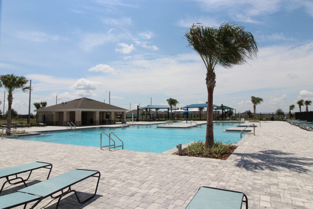 Community pool in Eden Hills, Lake Alfred.