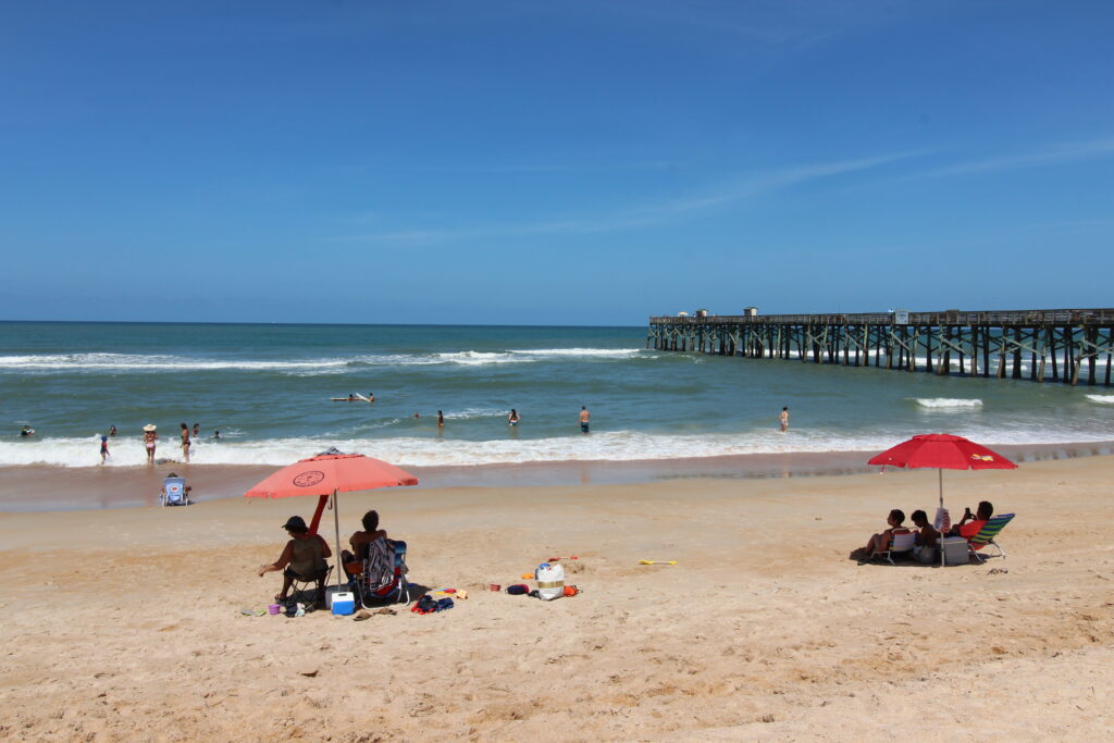 Flagler Beach is a popular beach for Palm Coast residents.