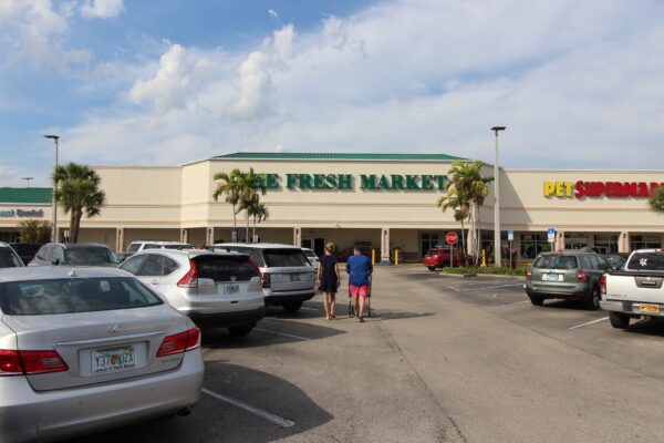 Fresh Market grocery store in Vero Beach, Florida.