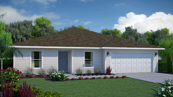 Gulf Isle A in Salt Creek at Mexico Beach by Holiday Builders