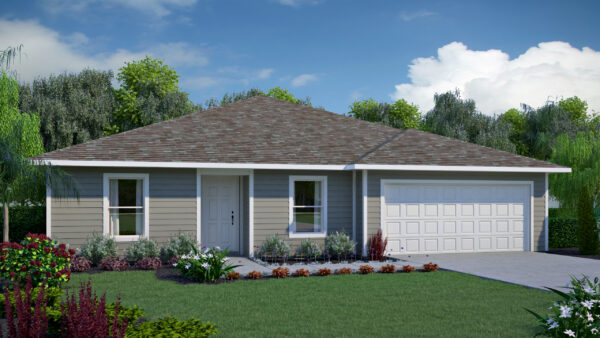 The Gulf Isle floorplan from the Value Collection by Holiday Builders.