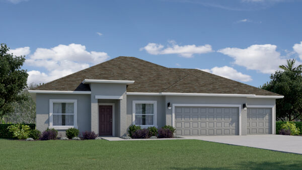 The Highland floorplan from the Cornerstone collection by Holiday Builders