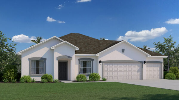 The Highland floorplan from the Cornerstone collection by Holiday Builders