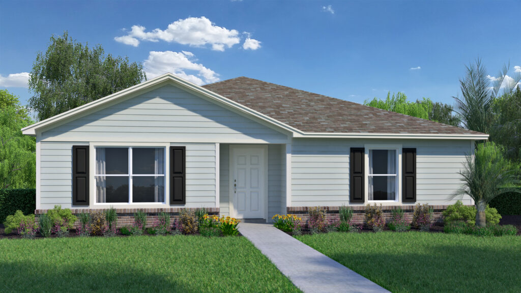 The Celeste floorplan from our Inspire Collection by Holiday Builders.