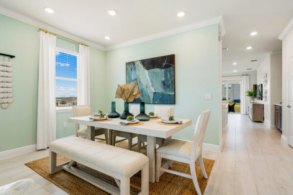 The Jensen floorplan from the Cornerstone Collection is the Sales Center for Eden Hills.