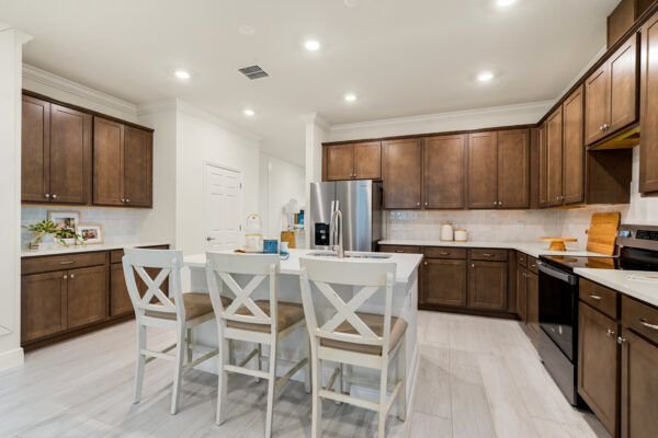 The Jensen floorplan from the Cornerstone Collection is the Sales Center for Eden Hills.