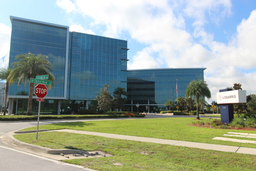 L3 Harris Corporation, a major employer in Palm Bay, Florida.