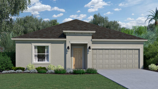 The Laurel floorplan from the Cornerstone Collection in Huntington Park.