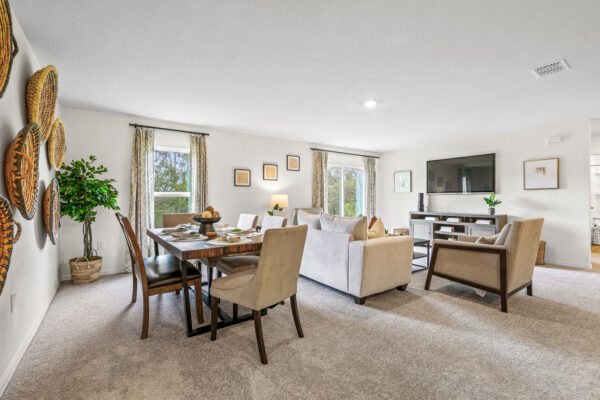 The open layout in the Majestic floorplan from the Value Collection