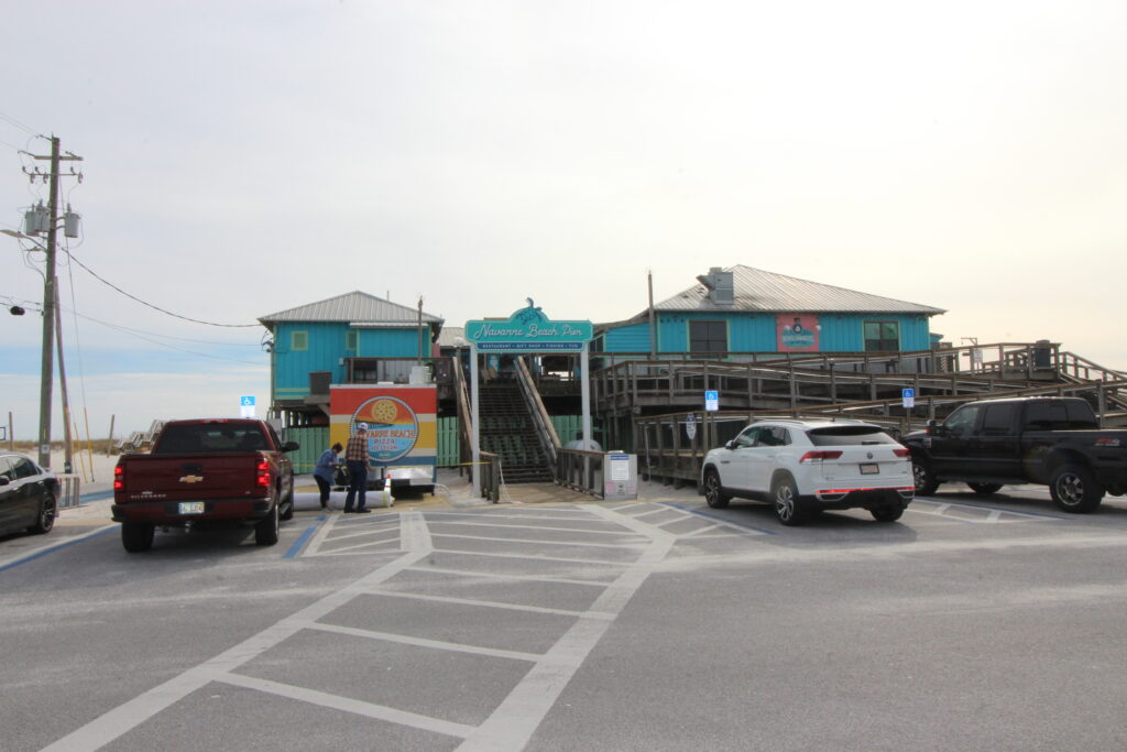 Navarre Beach Pier entrance