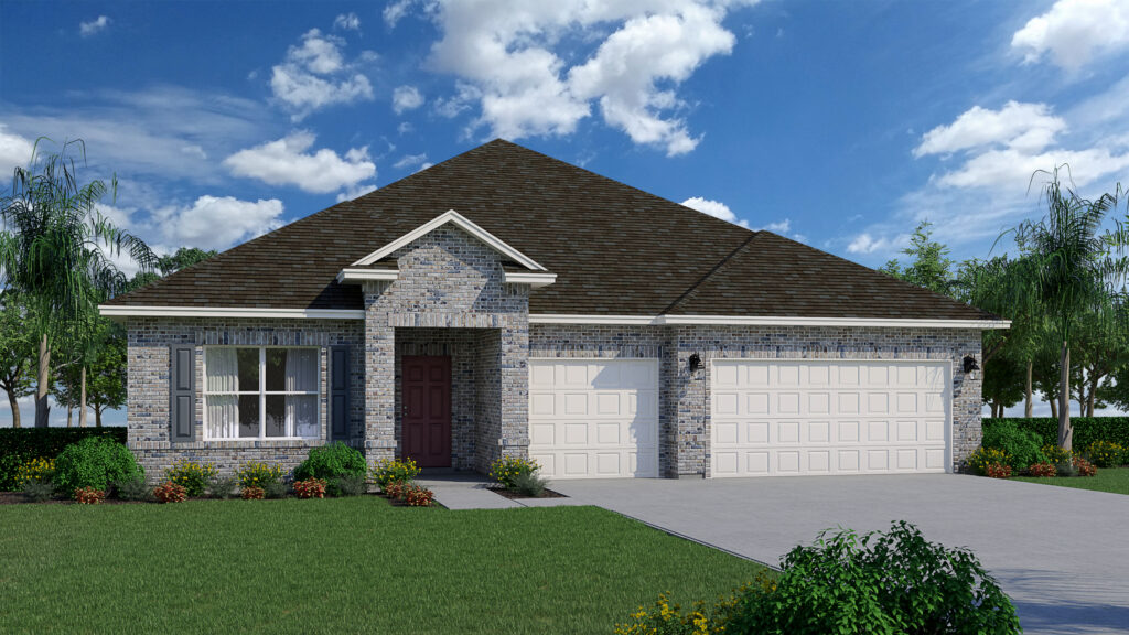 The Navarre floorplan from the Cornerstone collection built in the Gulf region