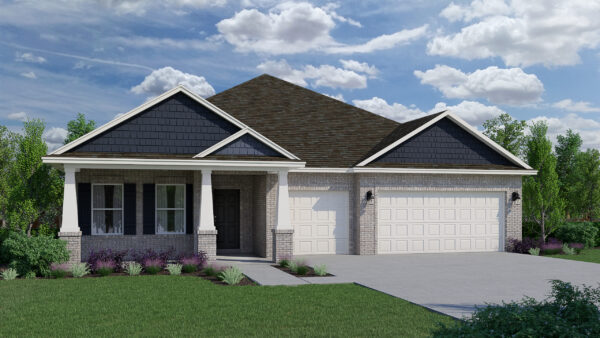 The Navarre floorplan from the Cornerstone collection built in the Gulf region