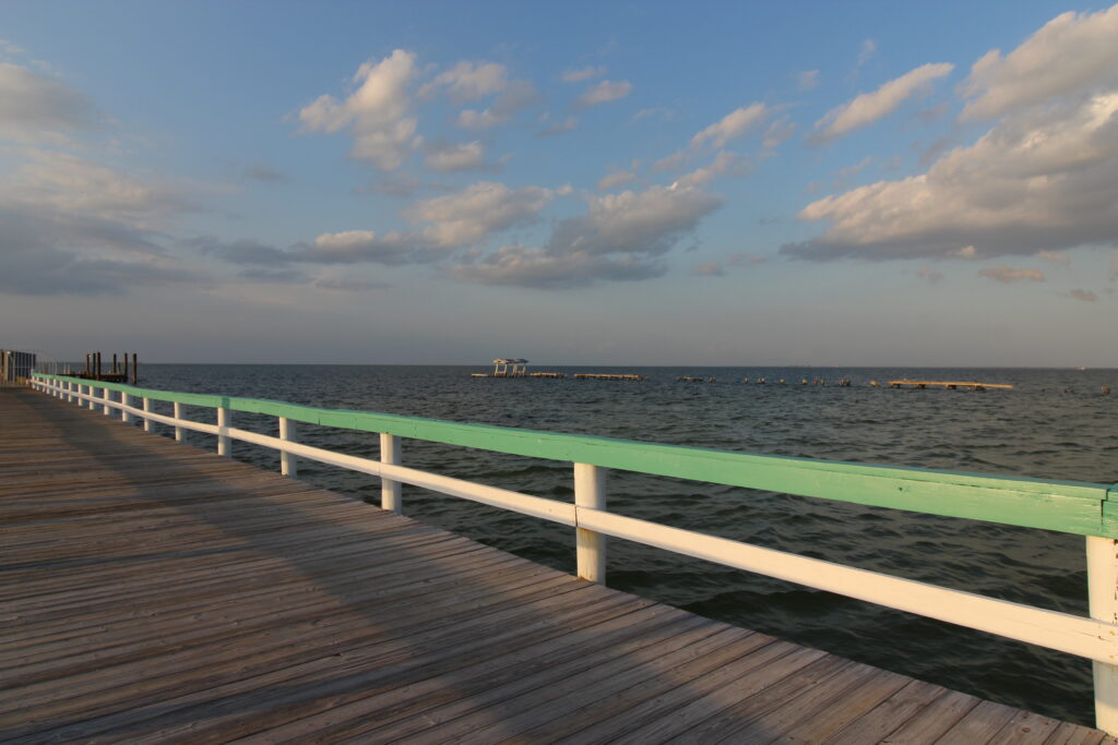 Pier in Bookelia near Cape Coral