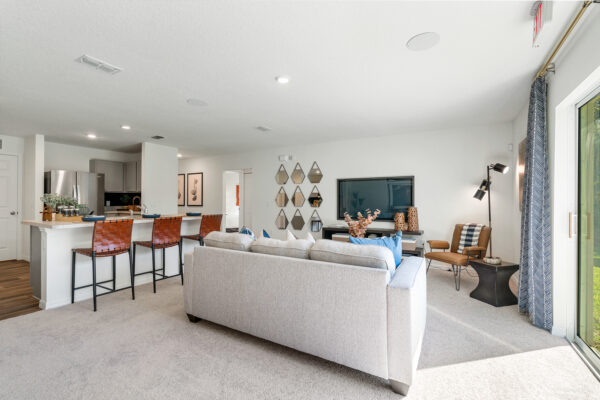 The Sylvester model home is the Sales Center for Ocala.