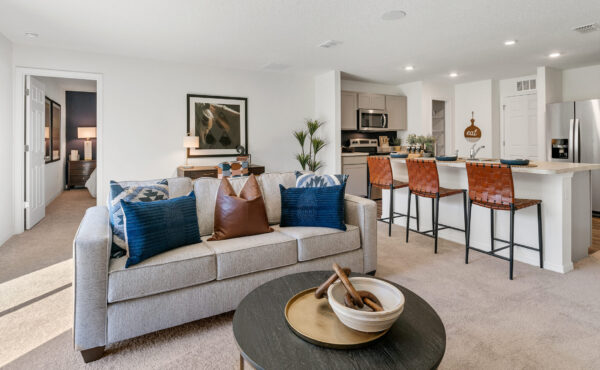 The Sylvester model home is the Sales Center for Ocala.