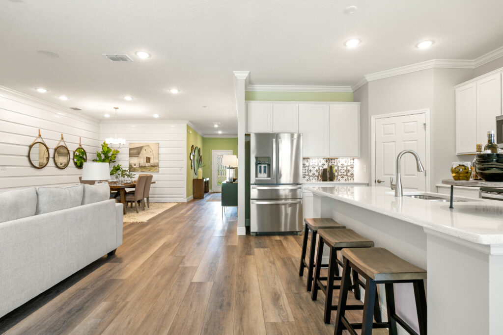 The Sanibel model is the sales center for Ocala.