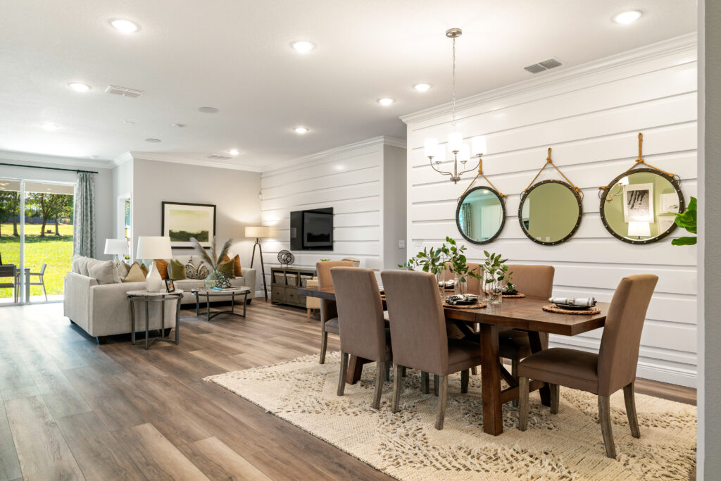 The Sanibel model is the sales center for Ocala.