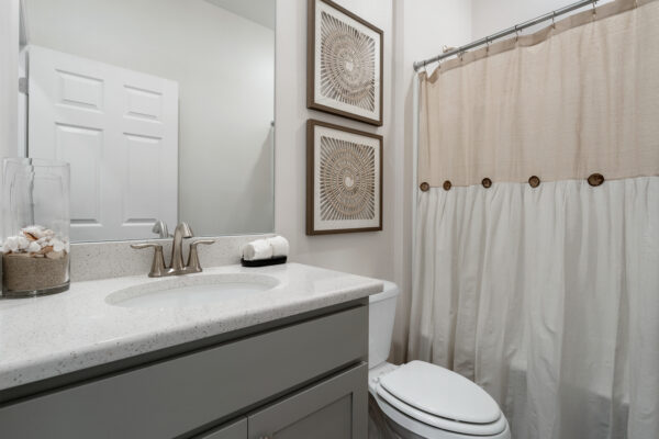 The Captiva model home is the sales center for Palm Bay.