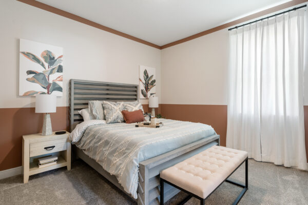 The Captiva model home is the sales center for Palm Bay.