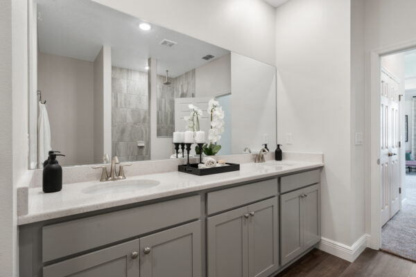 The Captiva model home is the sales center for Palm Bay.