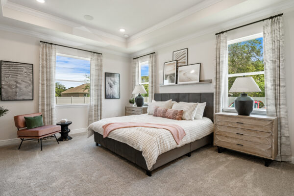 The Captiva model home is the sales center for Palm Bay.