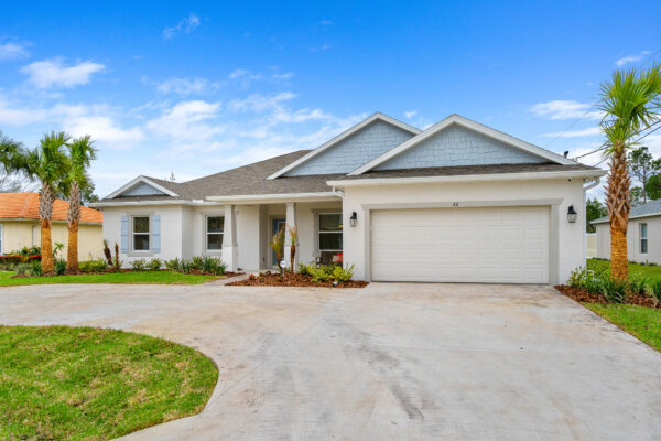The Charlotte, one of many available floorplans by Holiday Builders in Palm Coast. 