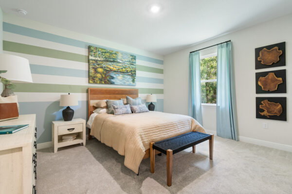 The Naples Floorplan from the Cornerstone Collection is the Sales Center for Pine Ridge.