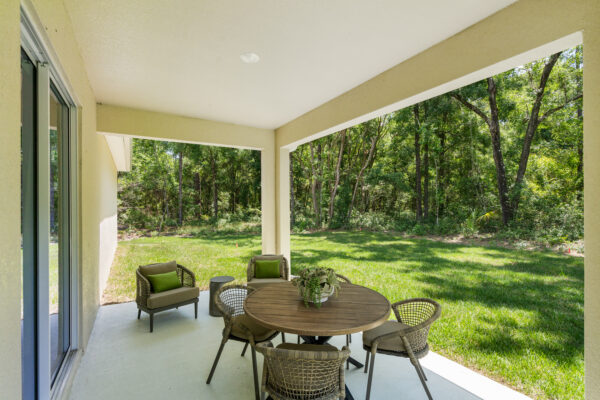 The Naples Floorplan from the Cornerstone Collection is the Sales Center for Pine Ridge.